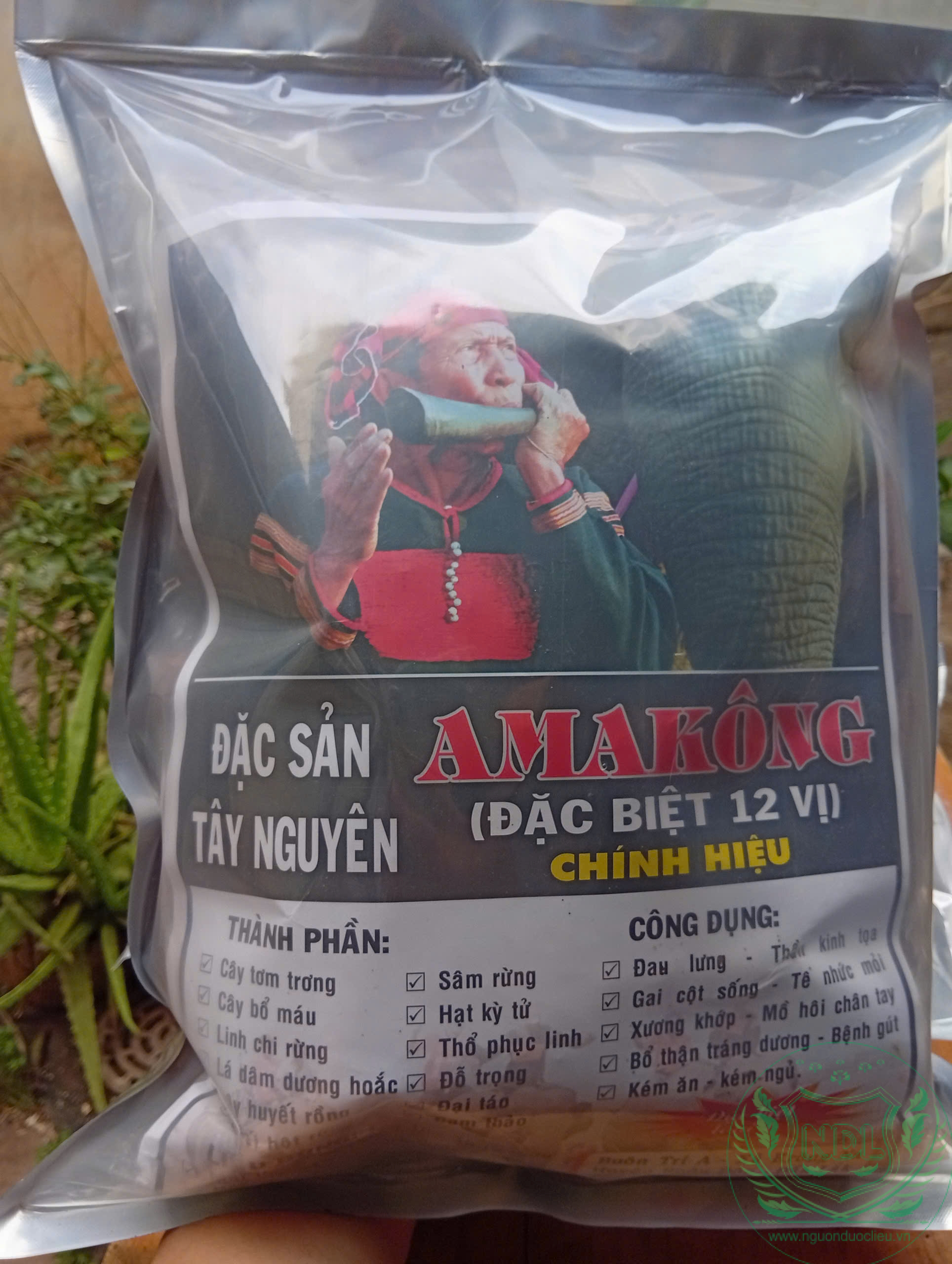 Combo nguyên liệu AMAKONG 12 vị đặc biệt chuẩn đắk Lắk